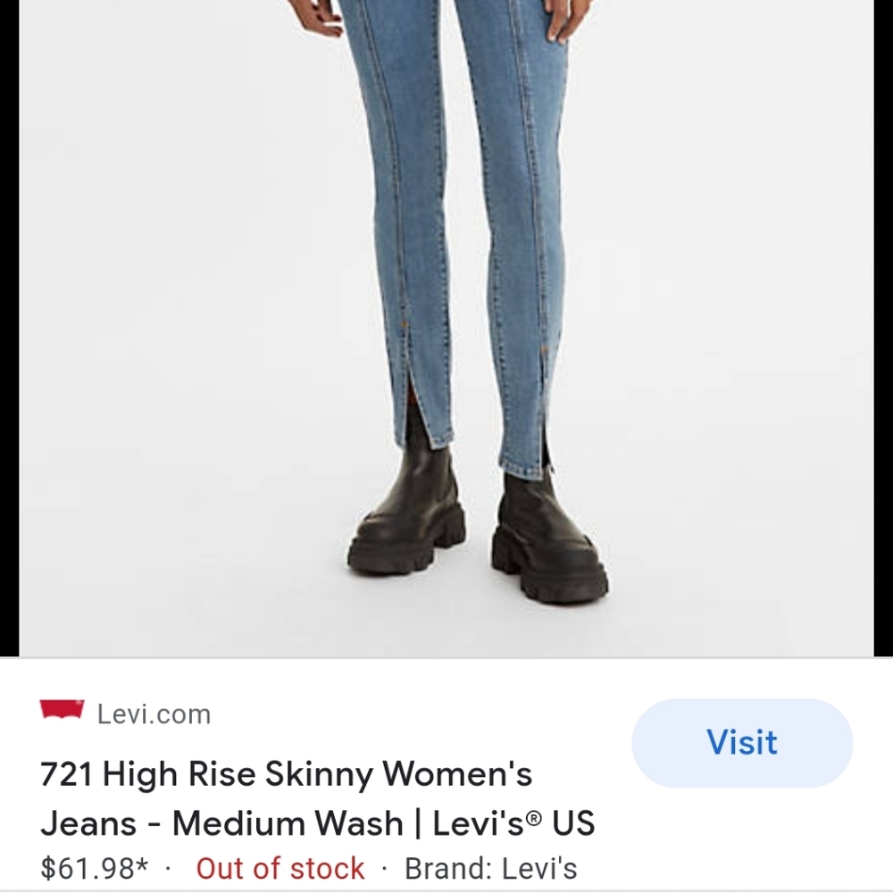 Womens levis jeans - Picture 1 of 4